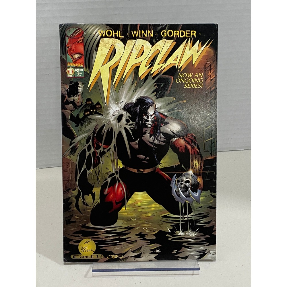 Image Comics Ripclaw #1 Comic Book Modern Age 1995 Excellent